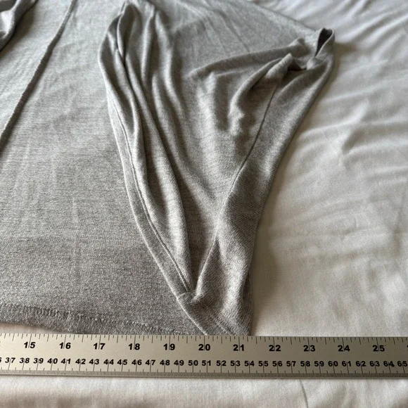 Old Navy Drop Shoulder Open‎ Front Lightweight Cardigan Sweater Gray XXL Office - Picture 5 of 11